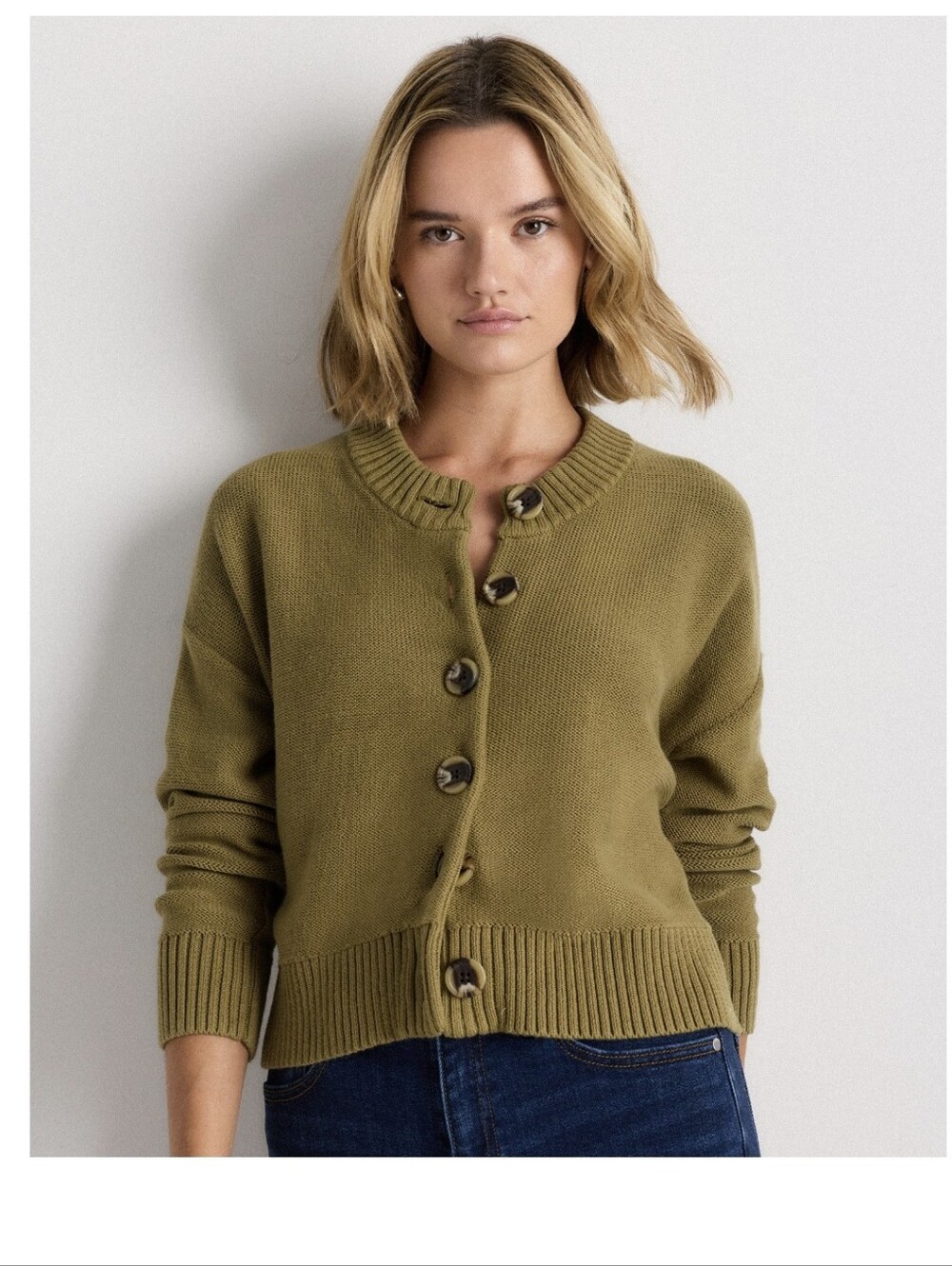 NWOT Quince SZ S Cotton Cardigan
